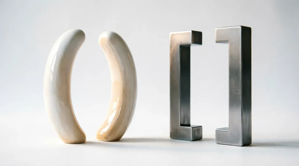 Parentheses vs Brackets: Personal Asides vs Editorial Fixes